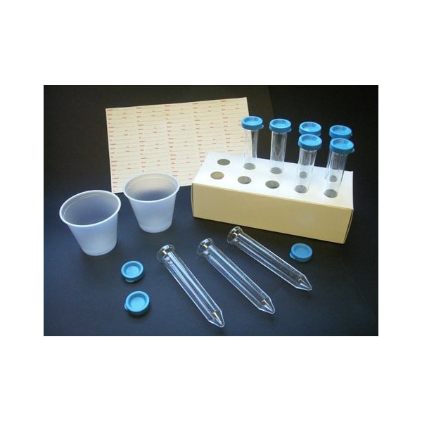 Globe Scientific Uri-Pak, 12mL Tube, Blue Cap, PK500 112018 - main